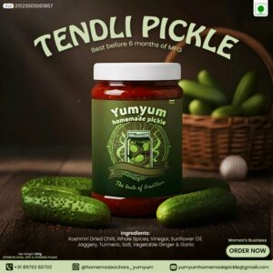 YumYum Homemade Tendli Pickle